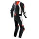 Dainese Laguna Seca 6 Perf Kombi 1Pc schwarz weiß neonrot