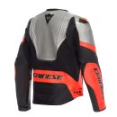 Dainese Racing 5 Motorrad-Jacke schwarz schwarz neonrot