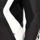 Dainese Racing 5 Damen Motorrad-Jacke schwarz weiß