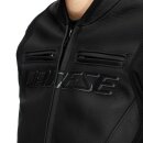 Dainese Racing 5 Damen Motorrad-Jacke schwarz schwarz