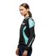 Dainese Racing 5 Damen Motorrad-Jacke schwarz türkis