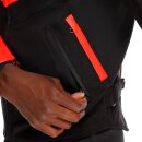 Dainese Iperattiva Motorrad-Jacke neonrot schwarz