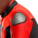 Dainese Iperattiva Motorrad-Jacke neonrot schwarz