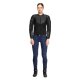 Dainese Iperattiva Damen Motorrad-Jacke schwarz schwarz