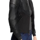 Dainese Iperattiva Damen Motorrad-Jacke schwarz schwarz