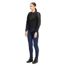 Dainese Iperattiva Damen Motorrad-Jacke schwarz schwarz