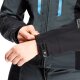 Dainese Mangen Pro Damen Motorrad-Jacke grau schwarz