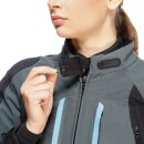 Dainese Mangen Pro Damen Motorrad-Jacke grau schwarz