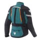 Dainese Mangen Pro Damen Motorrad-Jacke Petrol schwarz