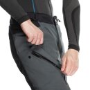 Dainese Mangen Pro Motorrad-Hose Textil grau schwarz