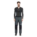 Dainese Mangen Pro Motorrad-Hose Textil grau schwarz
