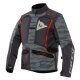 Dainese Sterrato Tex Motorrad-Jacke grau schwarz rot