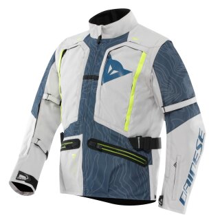 Dainese Sterrato Tex Motorrad-Jacke Glacier grau blau