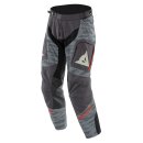 Dainese Sterrato Tex Motorrad-Hose grau schwarz rot