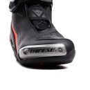 Dainese Superya Motorrad Kurz-Stiefel schwarz neonrot