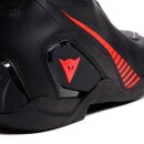 Dainese Superya Motorrad Kurz-Stiefel schwarz neonrot