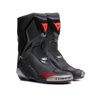Dainese Torque 4 Air Motorrad-Stiefel schwarz Lava rot