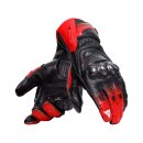 Dainese Fiero Metal Motorrad-Handschuh schwarz rot...