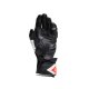 Dainese Fiero Metal Motorrad-Handschuh schwarz weiß neonrot