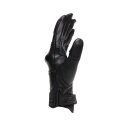 Dainese Folgor Motorrad-Handschuh Leder schwarz schwarz