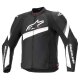 Alpinestars T-GP Plus R V4 Motorrad-Jacke Textil schwarz weiß