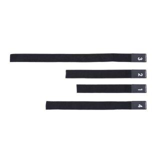 Alpinestars Strap Set für Bionic 10, 7 Knie Braces schwarz
