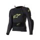 Alpinestars Bionic Tech Youth Kinder Protektor-Jacke schwarz neongelb