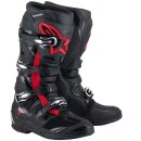 Alpinestars Tech 7 Motocross-Stiefel schwarz neonrot