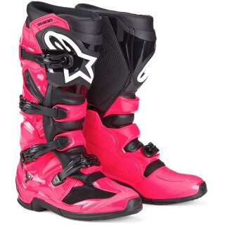 Alpinestars Tech 7 Motocross-Stiefel Diva Pink schwarz