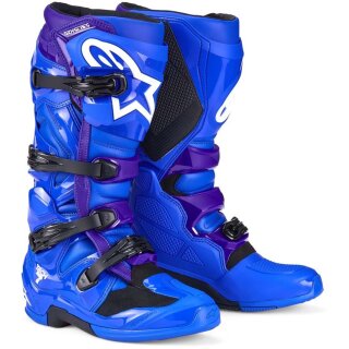 Alpinestars Tech 7 Motocross-Stiefel blau