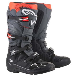 Alpinestars Tech 7 Enduro-Stiefel schwarz neonrot