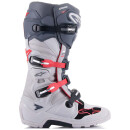 Alpinestars Tech 7 Enduro-Stiefel grau Dunkel grau rot