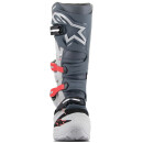 Alpinestars Tech 7 Enduro-Stiefel grau Dunkel grau rot