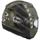 Arai RX-7V Evo Maverick Oakley Helm Replica matt olive grün