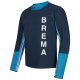 Brema Valli Ex Jersey Motocross-Hemd türkis Navy blau
