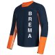 Brema Valli Ex Jersey Motocross-Hemd Navy blau orange