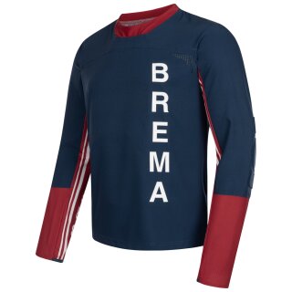 Brema Valli Ex Jersey Motocross-Hemd Navy blau rot