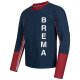 Brema Valli Ex Jersey Motocross-Hemd Navy blau rot