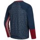 Brema Valli Ex Jersey Motocross-Hemd Navy blau rot