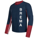 Brema Valli Ex Jersey Motocross-Hemd Navy blau rot