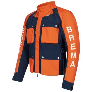Brema Valli XR-J Man Offroad-Jacke Navy blau orange
