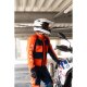 Brema Valli XR-J Man Offroad-Jacke Navy blau orange