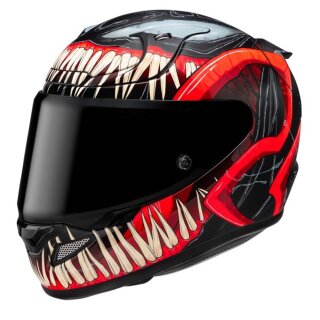 HJC Rpha 12 Venom 3 Marvel Helm MC1Sf matt rot schwarz
