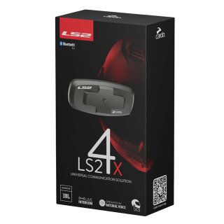 LS2 Intercom 4x Cardo Kommunikationssystem LS2 schwarz