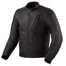Revit Huxley Motorrad-Jacke Leder Retro schwarz