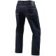 Revit Philly 3 Loose Fit Motorrad-Jeans dunkelblau Used