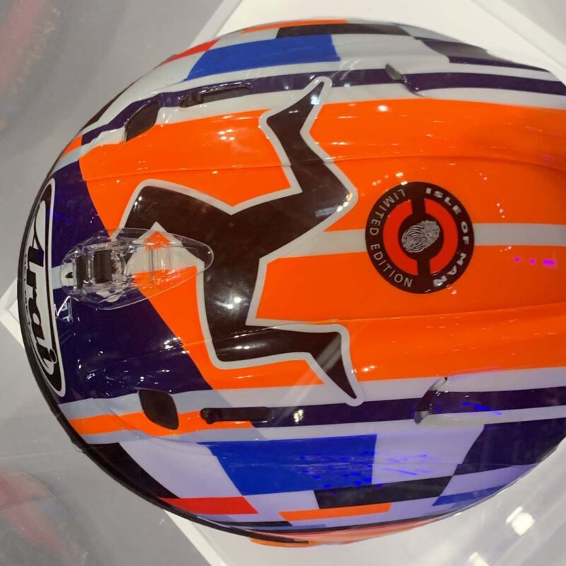 Arai RX-7V Evo TT IoM 2025 Helm Limited vorbestellen