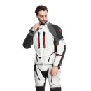 Dainese Super Adventure Motorrad-Jacke Glacier grau rot