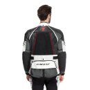 Dainese Super Adventure Motorrad-Jacke Glacier grau rot