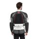 Dainese Super Adventure Motorrad-Jacke Glacier grau rot